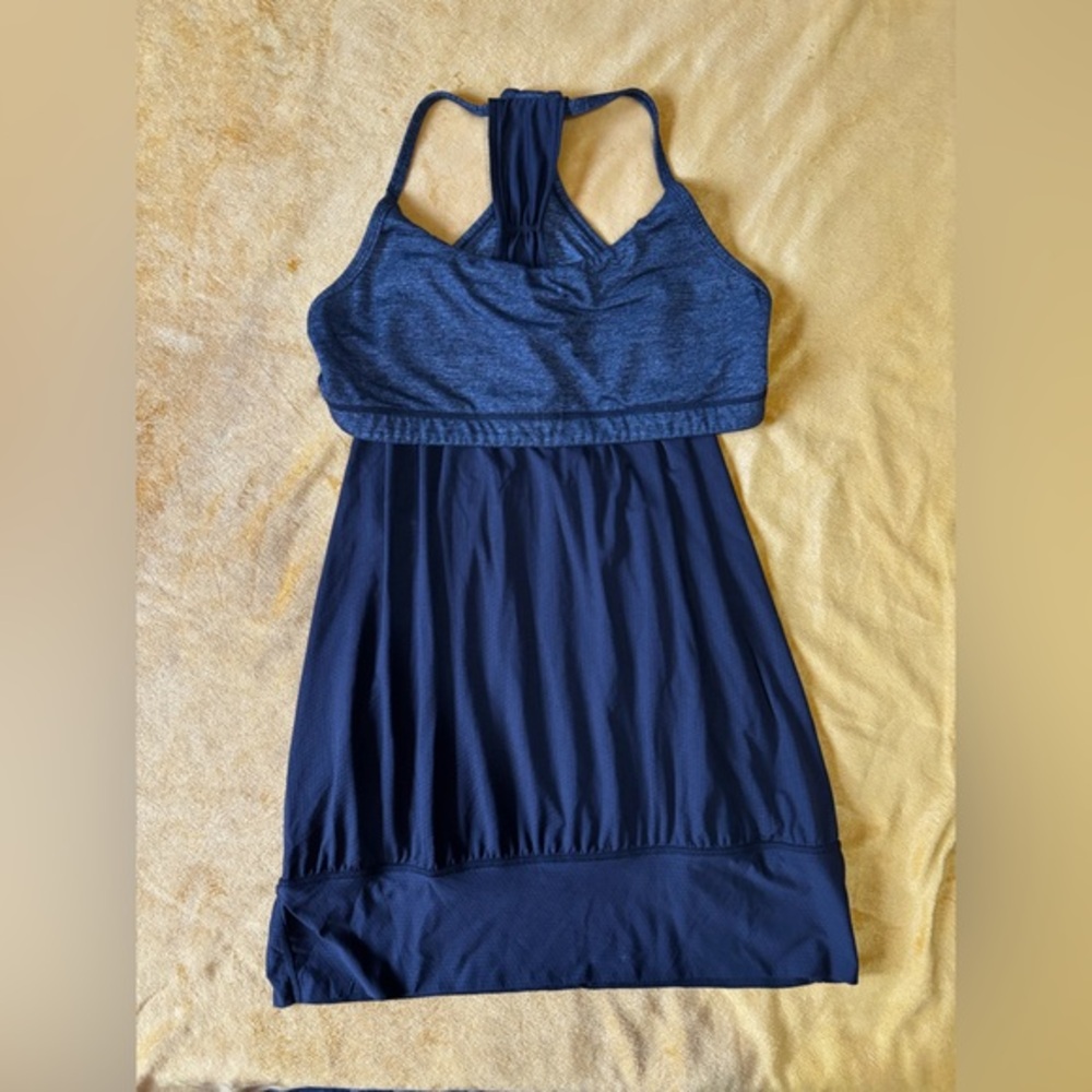 lululemon athletica Blue Tank Top